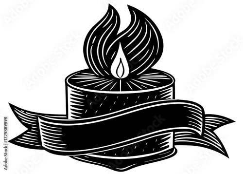 Breast Cancer Awareness Ribbon Silhouette, Pink Support SVG, PNG