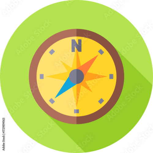 Compass Navigation Icon