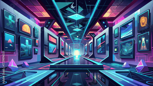 glowing-futuristic-gallery-of-processed-images-sid