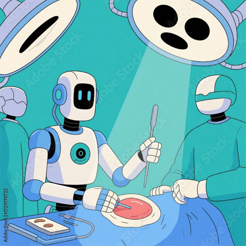 Medical robot assisting in surgery