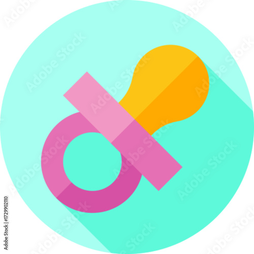 Pacifier Baby Icon
