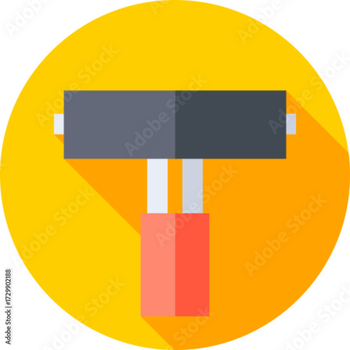 Paint Roller Decoration Icon