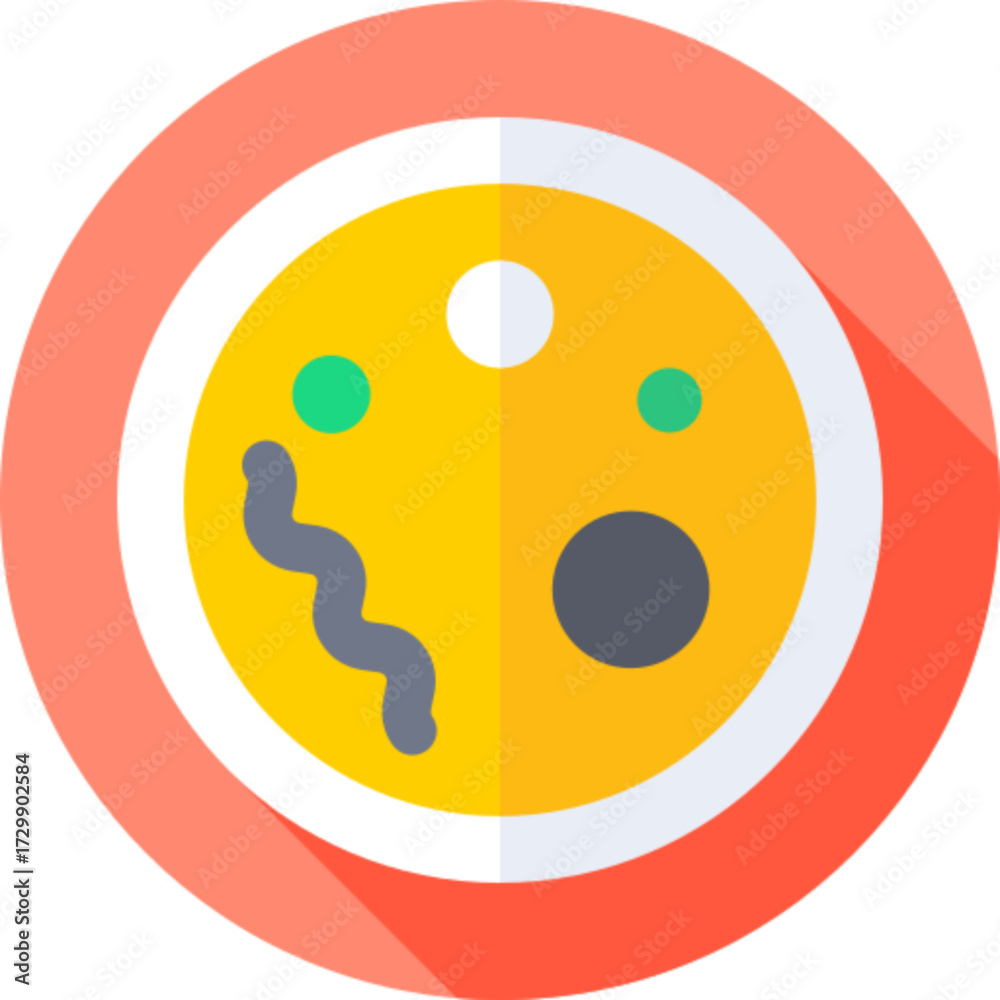 Fototapeta premium Petri Dish Icon