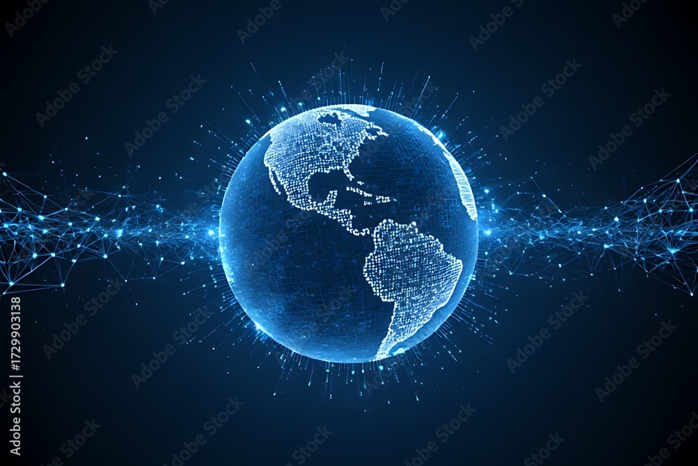 Obraz premium planet earth in space