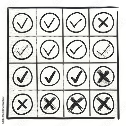 set of icons for web design, set of buttons ,tic tac toe game