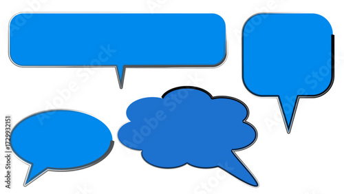 Bubble Chat speech Speech Comic Element Illustration