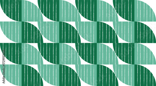 Abstract collection of brutalist geometric vector.