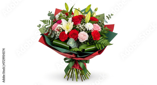 Wallpaper Mural Colorful Bouquet of Flowers Artistically Arranged and Presented Torontodigital.ca