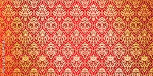 red seamless pattern