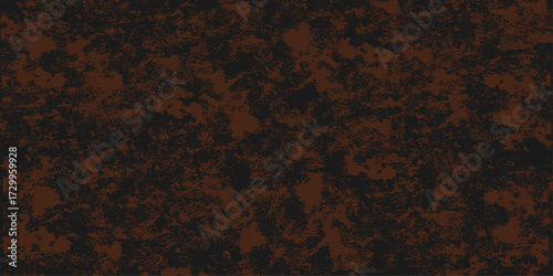 The image features a dark red grunge texture wall background with a vintage stained paper pattern design. Modern loft style concrete wall texture. Plastering lines on cement surface. painted wall art