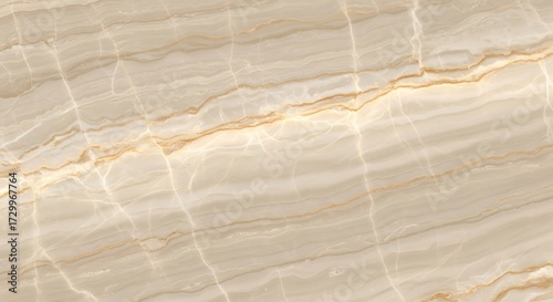 Beige Marble Texture With Golden Veins stone background