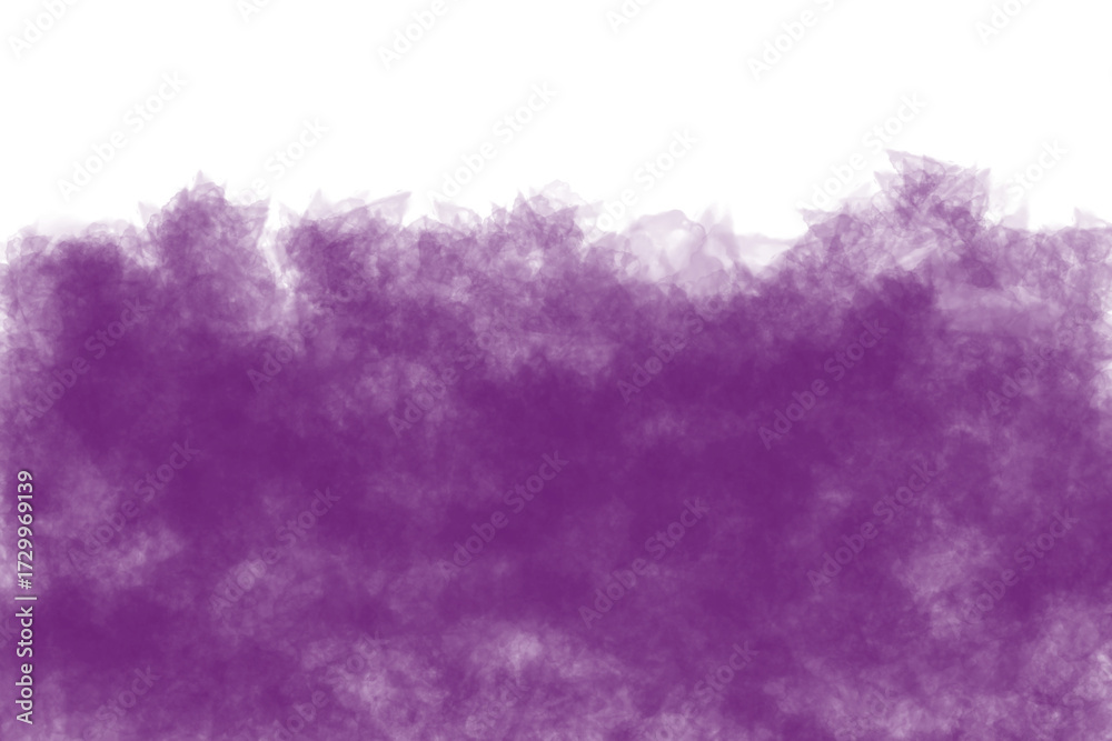 Fototapeta premium Purple watercolor background texture isolated on transparent background