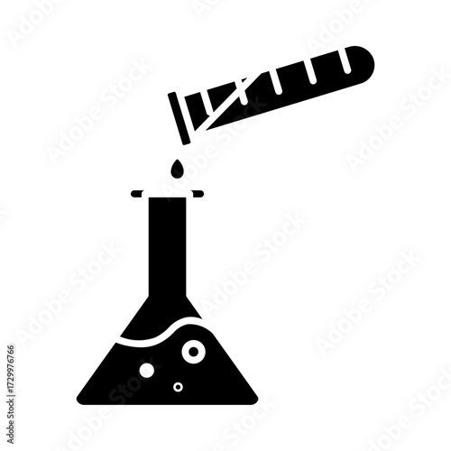 experiment glyph icon