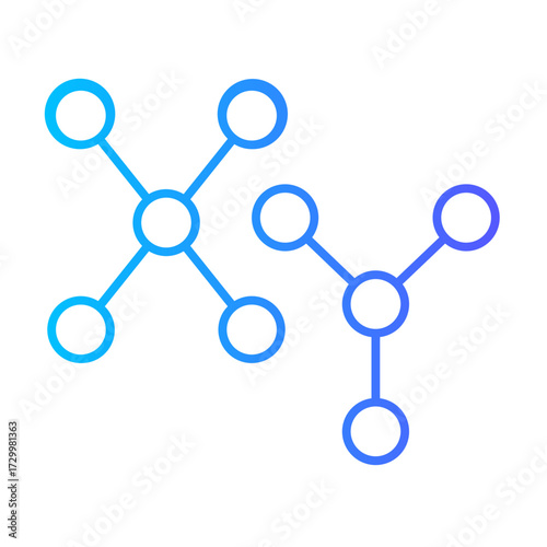 Chromosome gradient icon