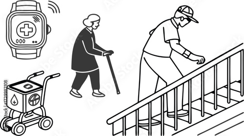 Empowering seniors with modern technology, mobility aids, and assisted living solutions for independent, vibrant lives