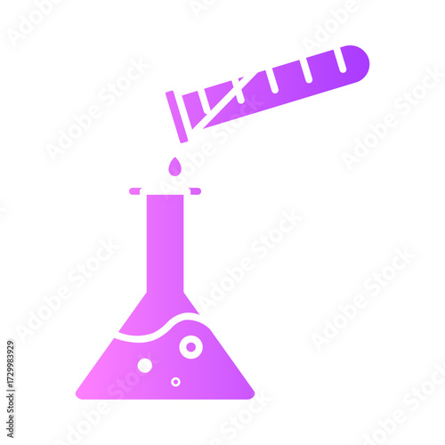 experiment gradient icon
