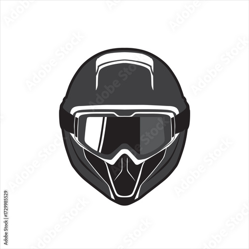 cool black motorcycle helmet