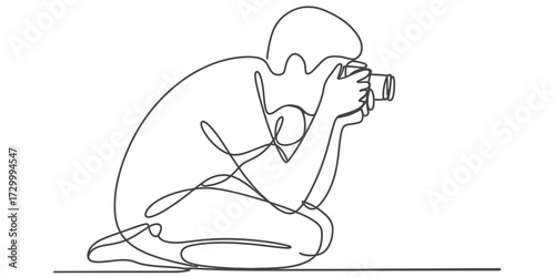 Elegant continuous one line drawing of a top loading washing machine with power cord vector