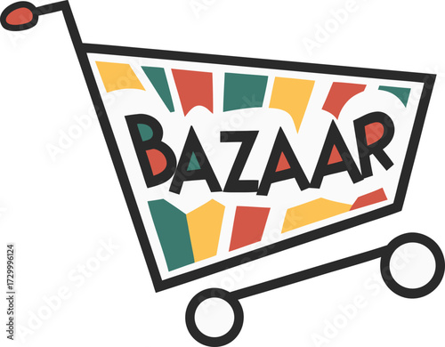 Bazaar Shopping Cart Logo