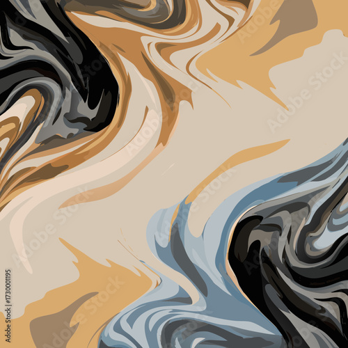 abstract background with waves, abstract aerial view background of blue waves