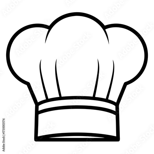 chef hat vector