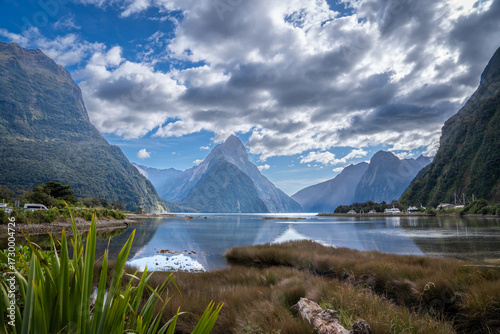 Tablou pe pânză Amazing and famous beautiful place where tourist can see wonderful nature Fiord