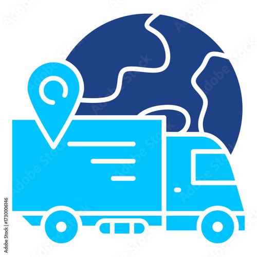 Logistics Delivery Simple Vector Icon Collection