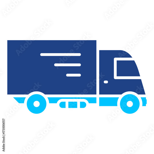 Truck Simple Vector Icon Collection