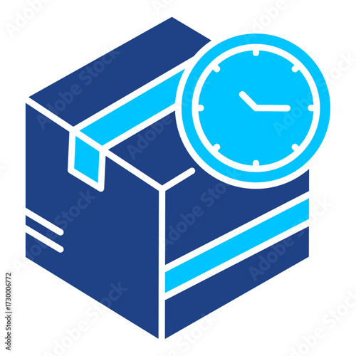 Delivery Date Simple Vector Icon Collection
