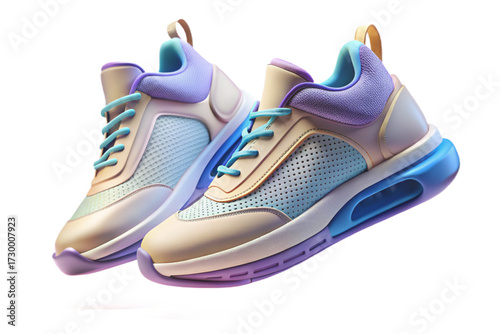 sport shoes isolated on white