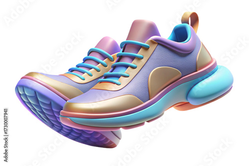 sport shoes isolated on white