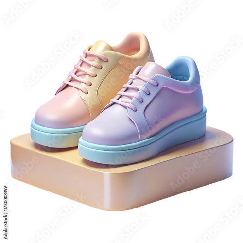 sport shoes isolated on white background