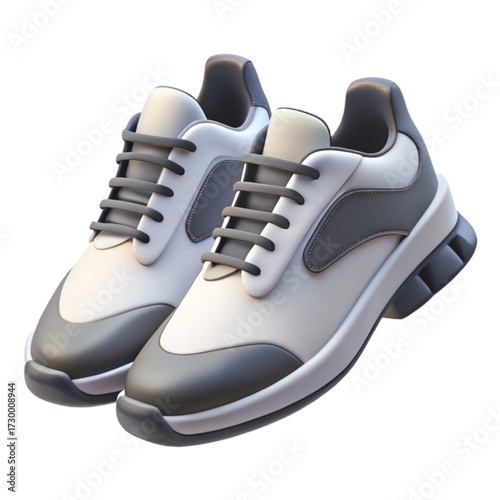 sport shoes isolated on white