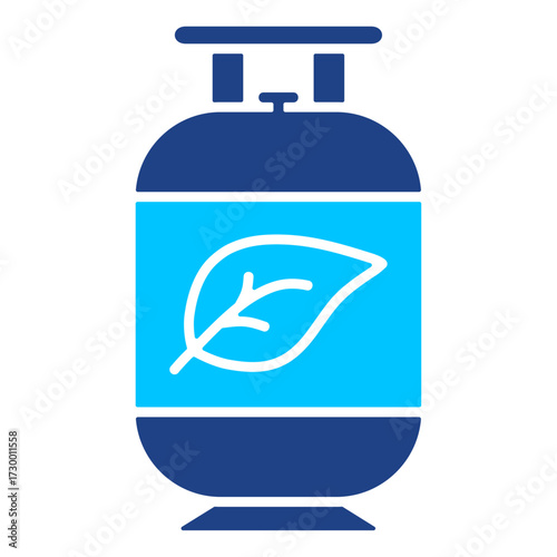 Gas Cylinder Simple Vector Icon Collection