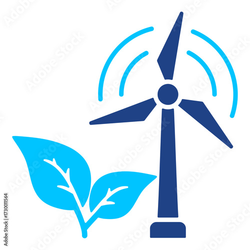 Windmill  Simple Vector Icon Collection