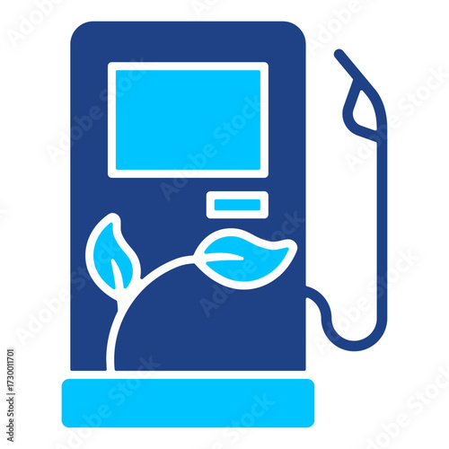Bio Fuel Simple Vector Icon Collection