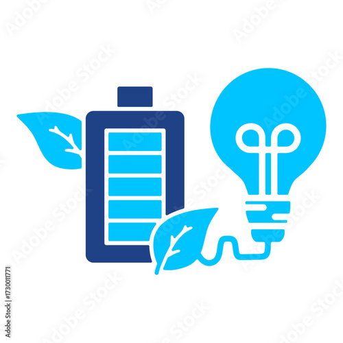 Eco Energy Simple Vector Icon Collection