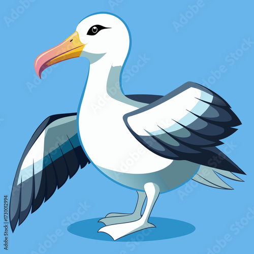 Albatros de Buller du Sud, océan Pacifique, Australie