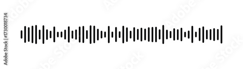 Podcast sound waves and audio soundwave of voice message records, vector icons. Podcast sound waves for online audio streaming and podcasting or music player and mobile phone voice message soundwaves