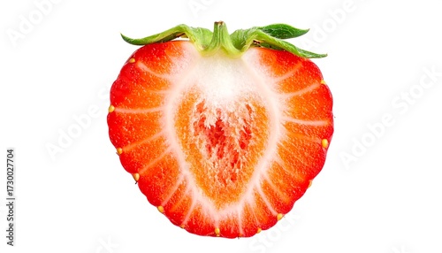 Wallpaper Mural Close-up of a sliced strawberry (3) Torontodigital.ca