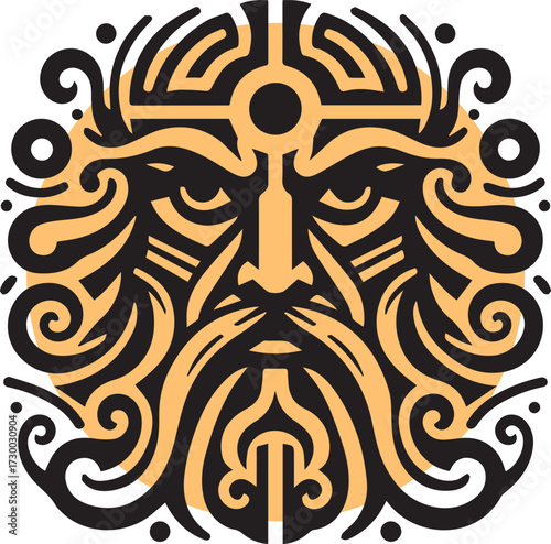 Face of the Tribal God