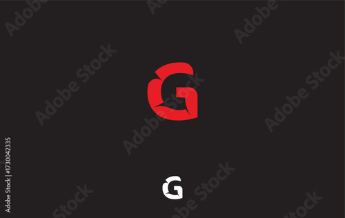 Modern letter G logo design for creative brand identity and marketing campaigns