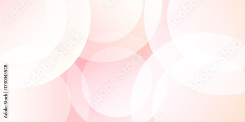 abstract background modern.minimalist pink and yellow gradations simple design circle effect light soft