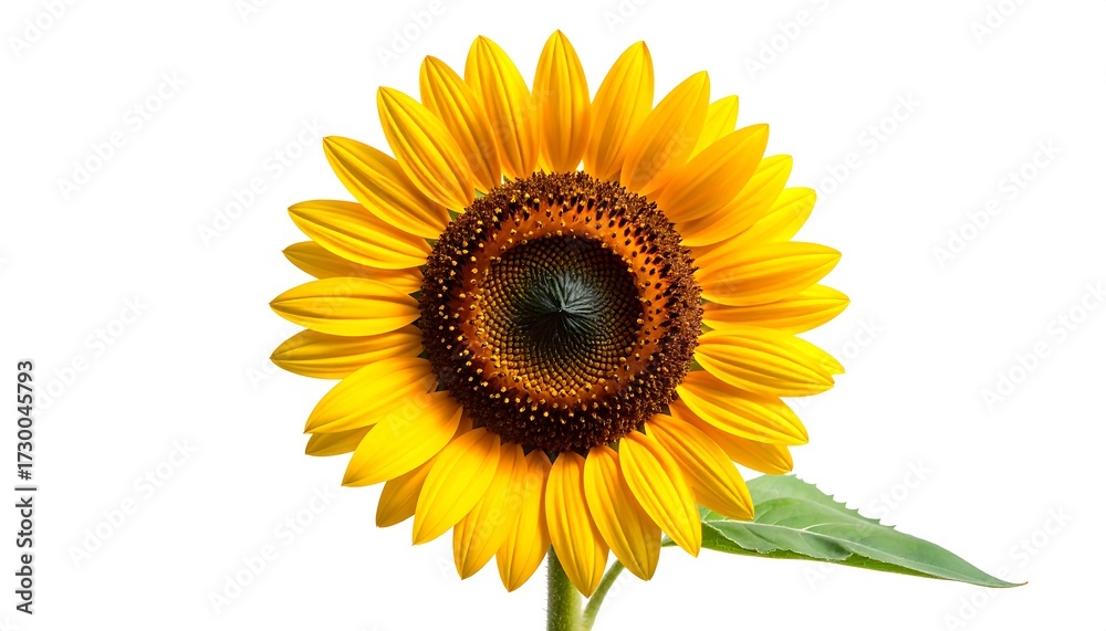 Fototapeta premium Close-up of a vibrant sunflower