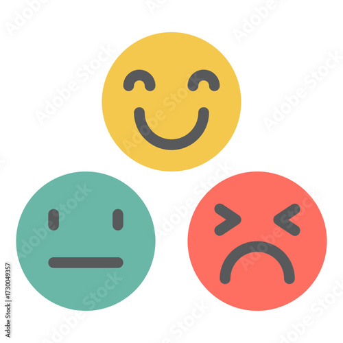 Emotions expressed through facial expressions and body language.