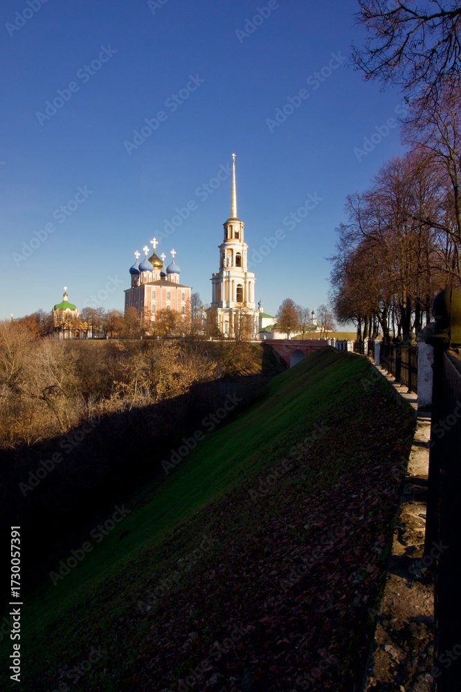 Fototapeta premium The Transfiguration Cathedral in Ryazan