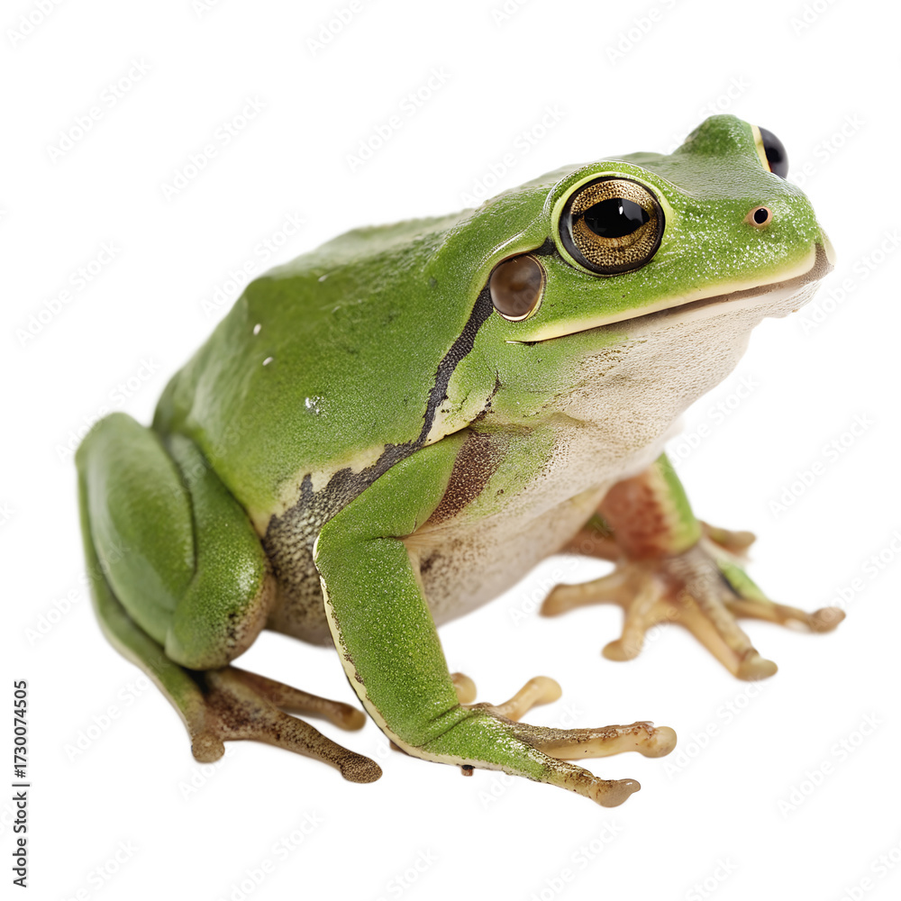 Obraz premium Playful Frog and Toadstools