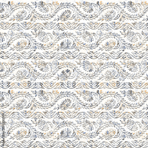 colorful damask seamless backgrounds for digital textile prints.