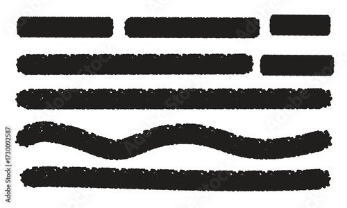 set of black and white knife silhouettes vector illustration