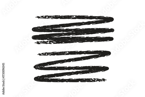Abstract vector background with metallic spiral and brush strokes design